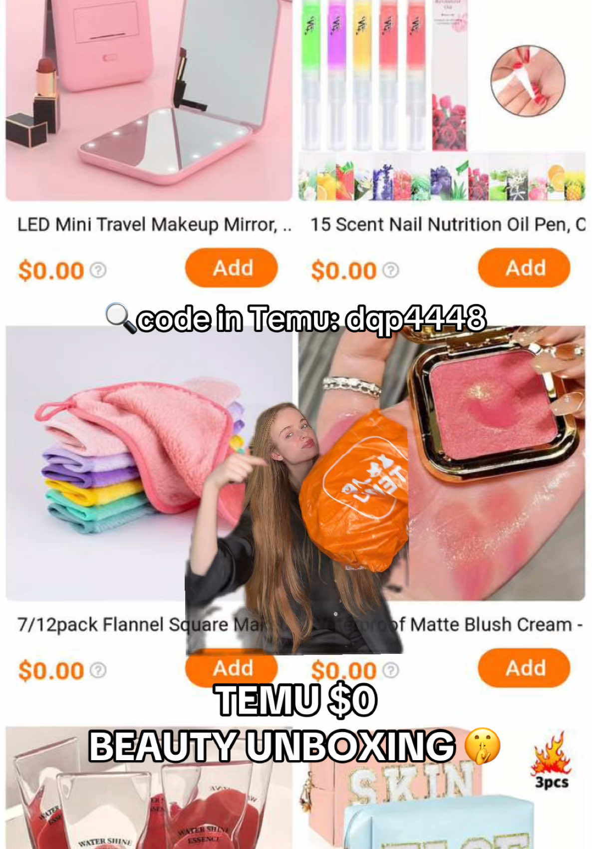 I am obsessed 😍 Download TEMU app and enjoy $0 beauty with code🔍dqp4448. App new users only with qualifying orders! T&C applies. 🔗 in bio🫶🏻#temu#temufinds#temuhaul#viral#fyp#trending#pov #greenscreen 