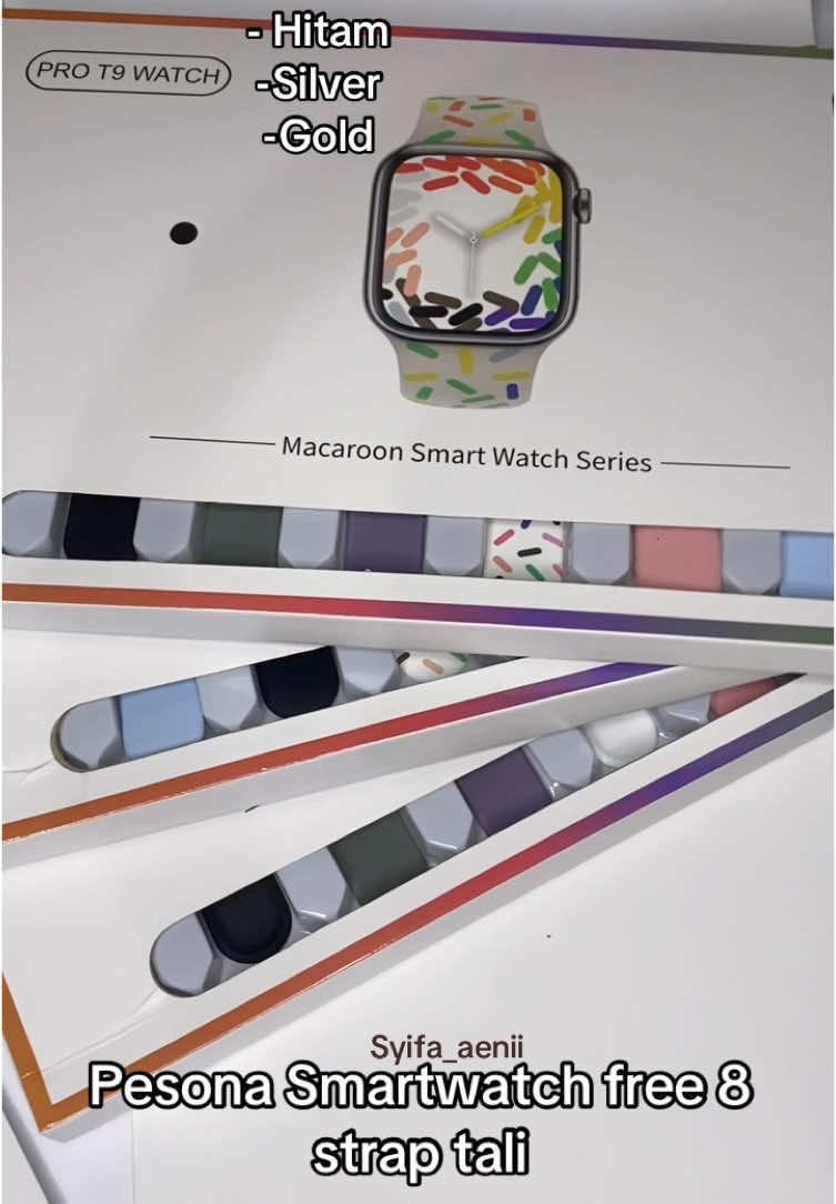 Dapet sampel gratis 🫶🏻 cakep bgt Smartwatch nya 🔥 #fyp #smartwatchviral #affiliatetiktok 