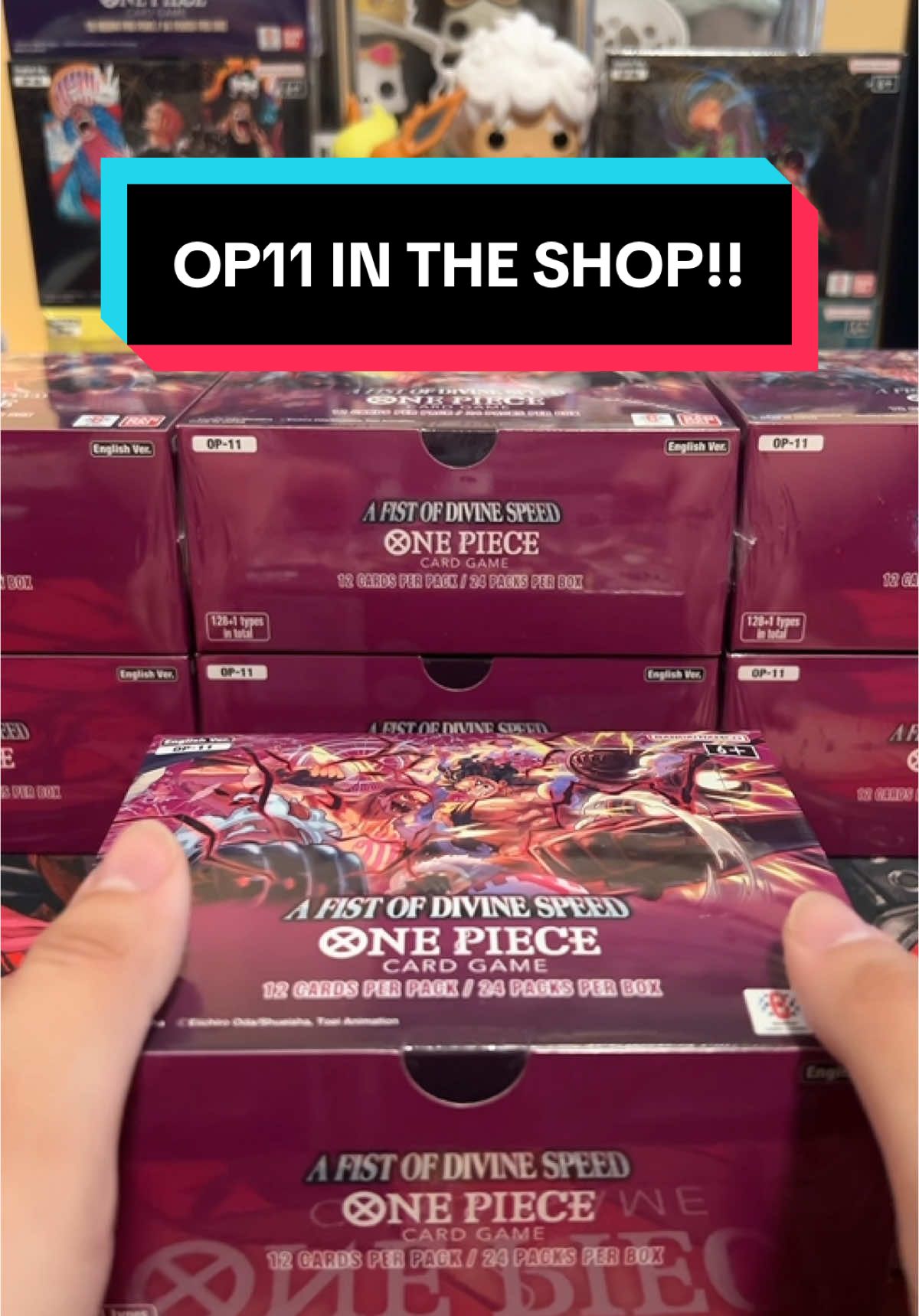 OP11 A Fist of Divine Speed in the shop now! We already hit a manga Luffy let’s hit some Luffy SPs!! #onepiece #onepieceedit #onepieceanime #onepiececardgame #onepiececards #optcg #onepieceluffy #fyp #tcg 
