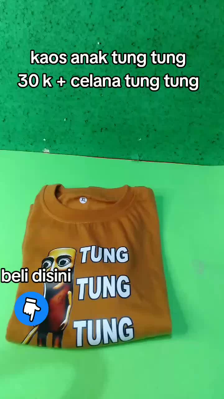 baju anak tung tung tung sahur #bajuanak #kaostungtungtungsahur #kaosanak #kaosviral 