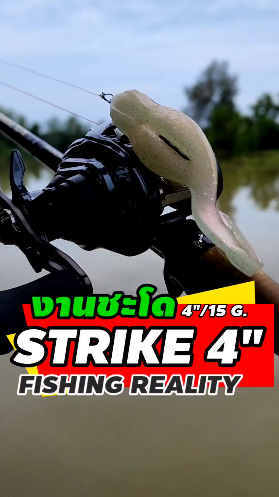 STRIKER 4" งานชะโด #สหายฟิชชิ่ง #เหยื่อยาง #เหยื่อปลอมตกปลาช่อน #เหยื่อปลอมตกปลา #fishing #fishingtiktoks #ตกปลา #เหยื่อตกปลา 