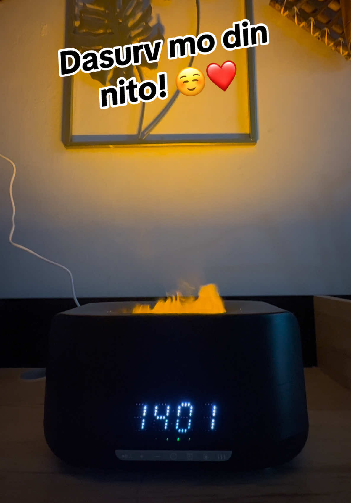 Dasurv mo mag invest ng ganitong humidifier with speaker and alarm clock! All in one na! Available sa Yellow Basket! Checkout na!😊❤️#humidifier #flamehumidifier #fyp #humidifierwithspeaker #aroma #fypage #fypシ゚viral🖤tiktok 