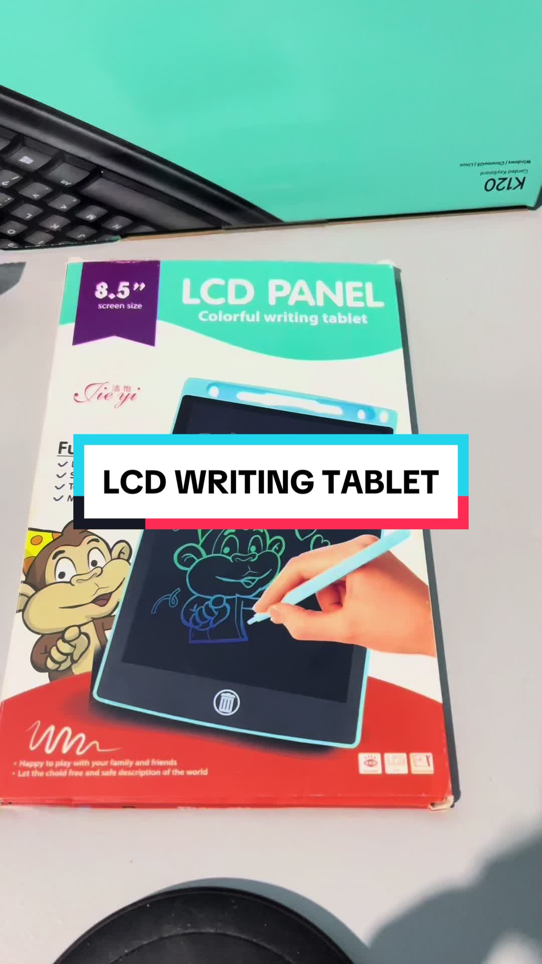 Kala ko mga bata lang mag eenjoy rito, pati pala isip bata dahil ang saya gamitin 🥰  #lcdwritingtablet #lcdwritingpad #writingtablet #tabletwriting #fyp #fypシ 