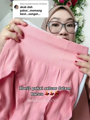 Membalas kepada @LiniOmar seluar dalam best pakai 🥰 . Highwaist . Kain lembut . #seluardalamkainlembut #seluardalamhighwaist #seluardalamwanita #seluardalamplussize #seluardalamibumengandung 