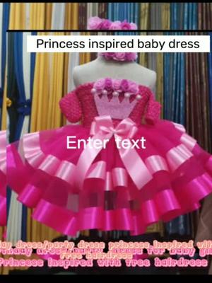 Birthday dress Party dress for kids With hairdress Tap the link to order Happy EASTER DAY #princessdress #birthdaydress #partydress #babydress #kidsdress #clairetiktokshop #trending #fashion #kidstrend #tiktokfinds #babycorner #kidscorner 