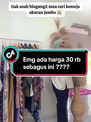 Gak sampe 50 rb udh dapat kemeja sebagus ini shay yuk yg mau buruan di CO 😍✨ #fyp #fypシ゚viral #kemejasalur