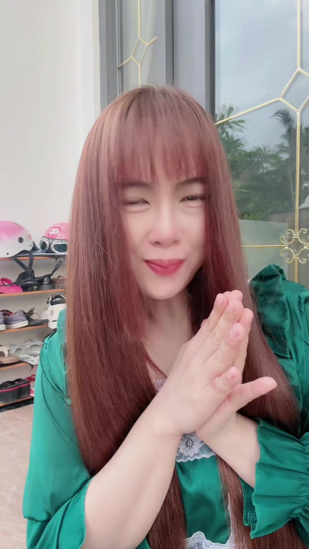 Đẹp quá ạ #kimnguyenbentre #xuhuong #nhuomtoc #nhuomtoctainha 