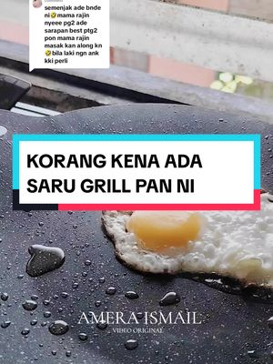 Replying to @yayachekebom22 auto rajin kan nak masak.. #grillpan #nonstickpans #kualileper#fyp 
