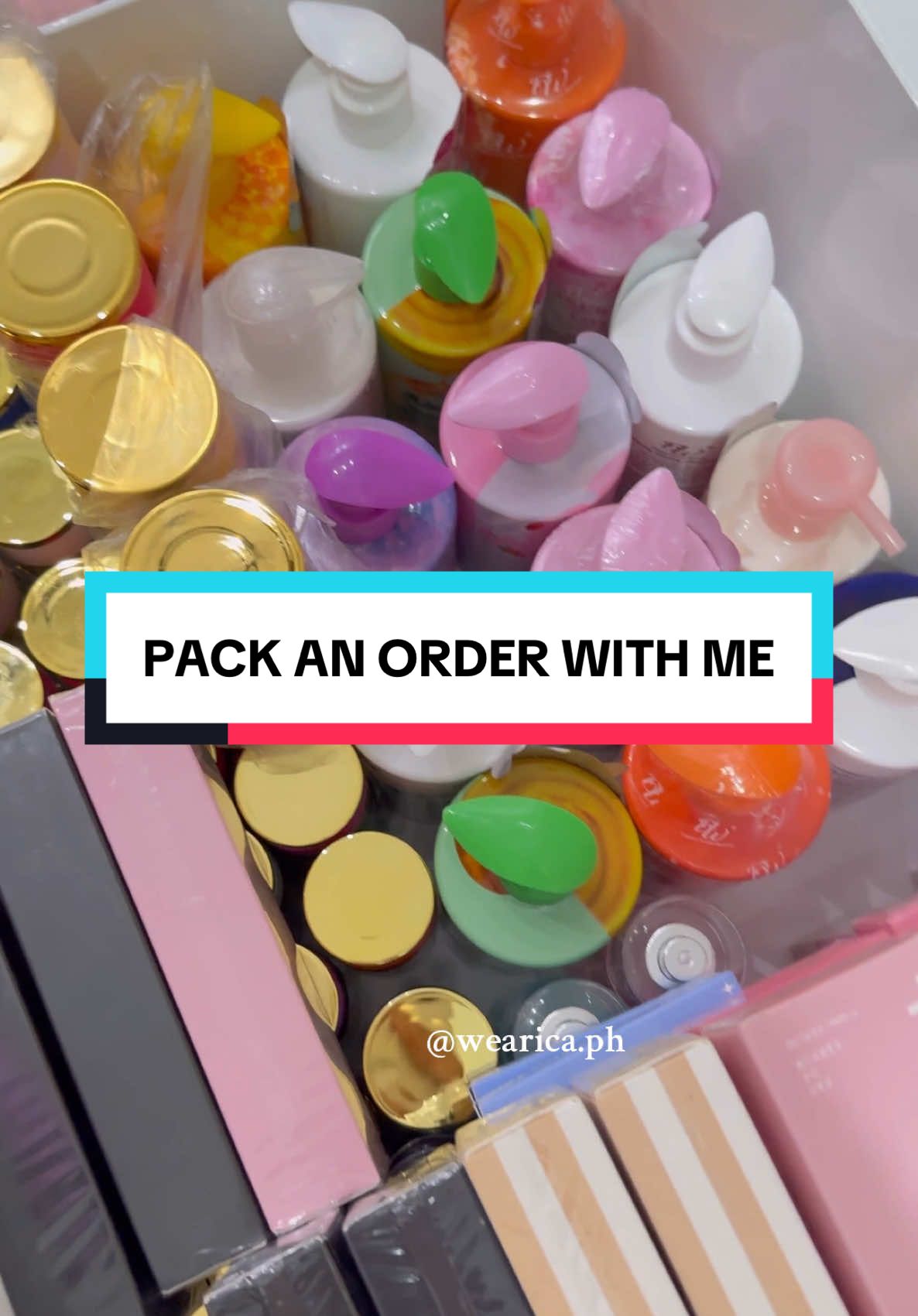 Let’s pack an order with me 🥰 Lahat ng chineckout ni madam ay nasa yellow basket 💛 #packingvideo #letspackanorder 