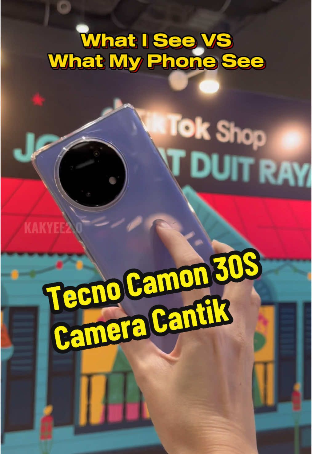 Tecno Camon 30s — Harga bawah RM800 je boleh dapat kualiti video dan gambar yang setanding dengan phone mahal-mahal😍 memang terbaik👍 #tecno #tecnomalaysia #tecnomy #tecnocamon30s #camon30s #tecnocamon30series #tiktokshopjombuatduitraya 
