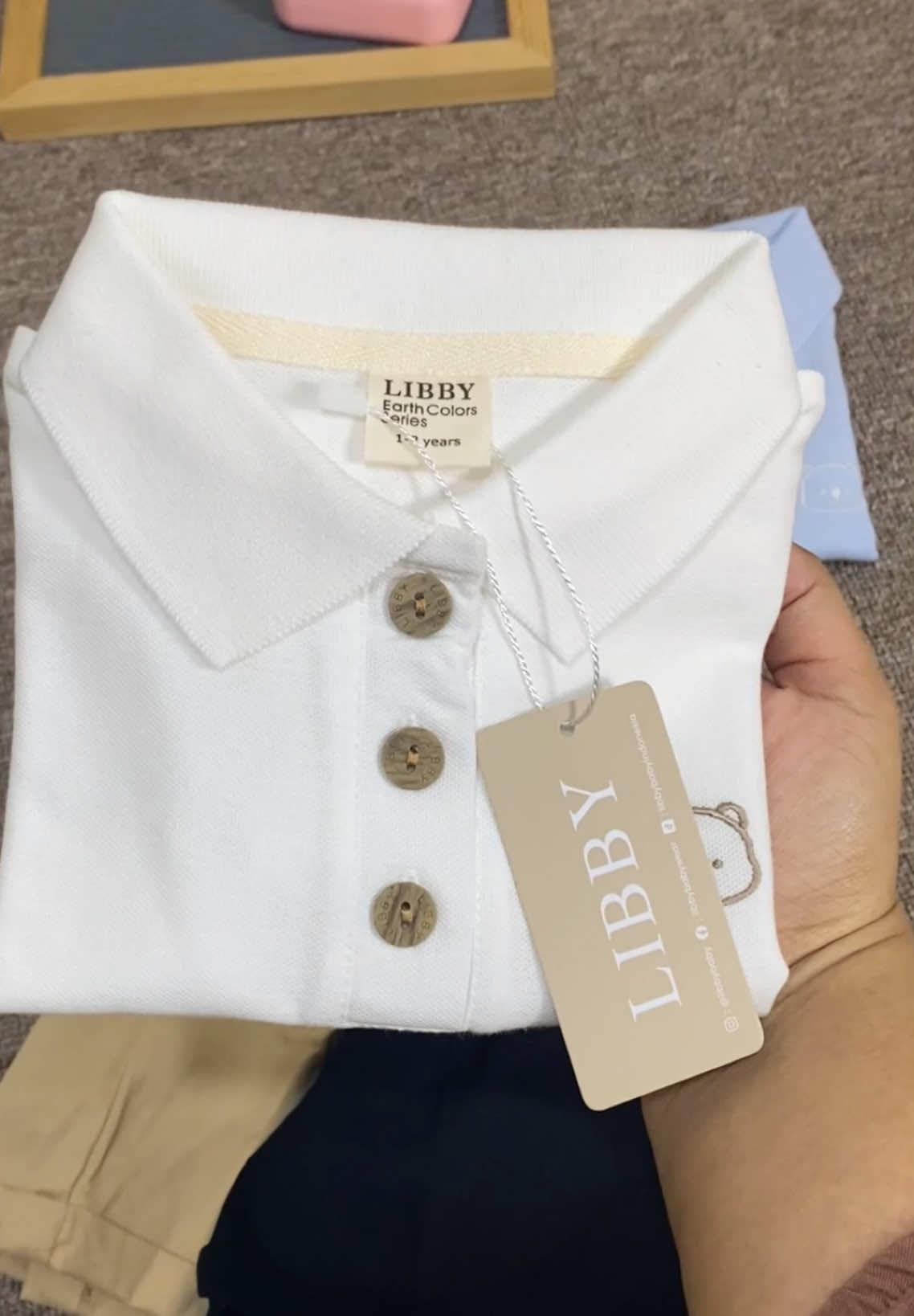 cu gemess simpel tapi kece , polo shirt nya udah 100% cotton lo mom, bnyak pilihan warna , ada 6 pilihan size cek keranjang kuning !! #kaospolobayi #poloshirt #kaospololibby 