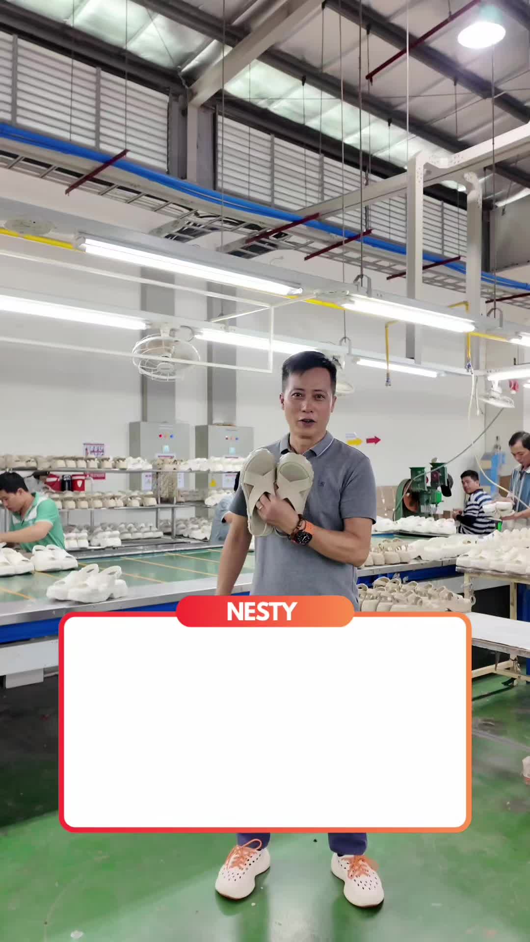 Dép Nesty tiêu chuẩn xuất khẩu, giá nội địa cho khách hàng trải nghiệm. #DepNessty #Nesty #Hainesty #viral 
