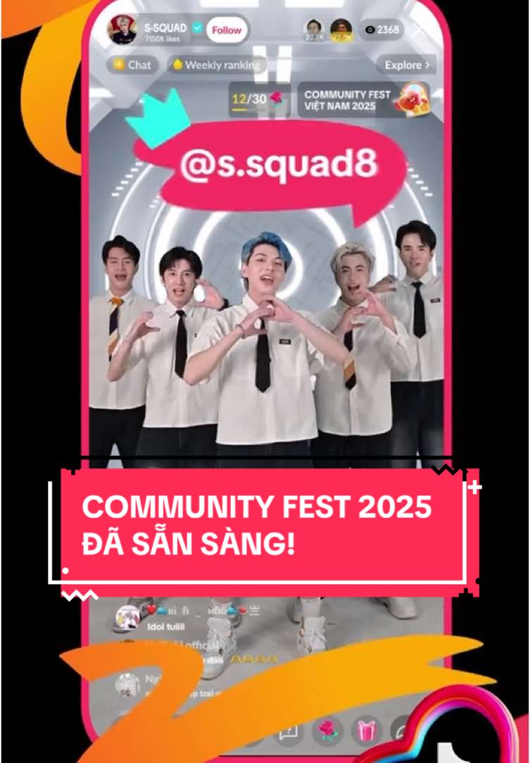 Sự kiện siêu hot hiện nay COMMUNITY FEST 2025 đã sẵn sàng diễn ra! Bạn đã biết cách để đạt được số điểm cao và nhận quà xịn trong sự kiện chưa? Hãy cùng @s.squad8 khám phá cách thi đấu các bạn nhé~ 🔥🏆 #CommunityFest2025 #CommunityFest2025VN