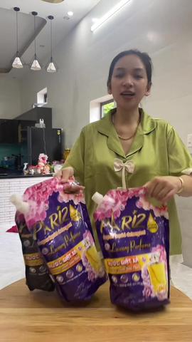 3 túi nước giặt pariz 150k 6,6kg#xuhuong #vyvygiadung #nuocgiat #nuocgiatxa