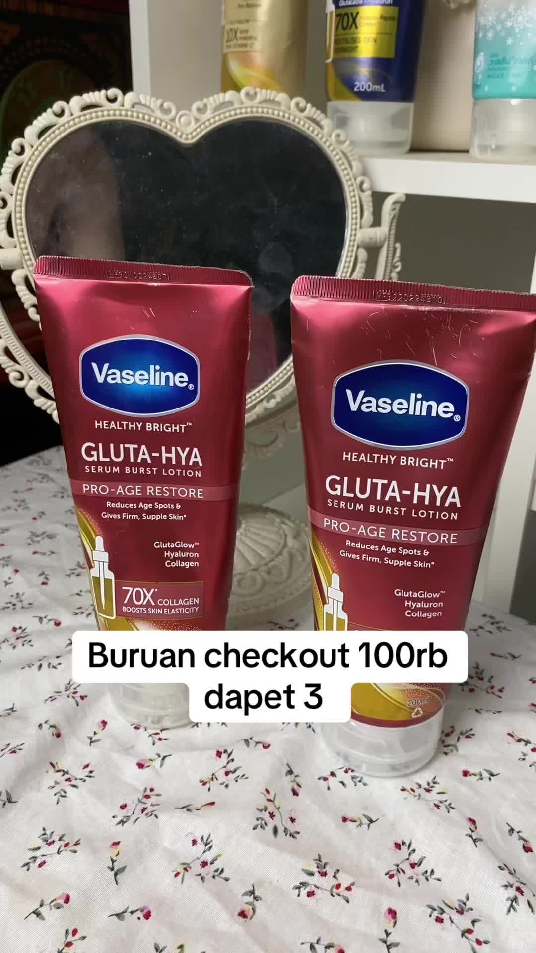 #vaseline #fyp #kulitcerah #vaselineglutahya 