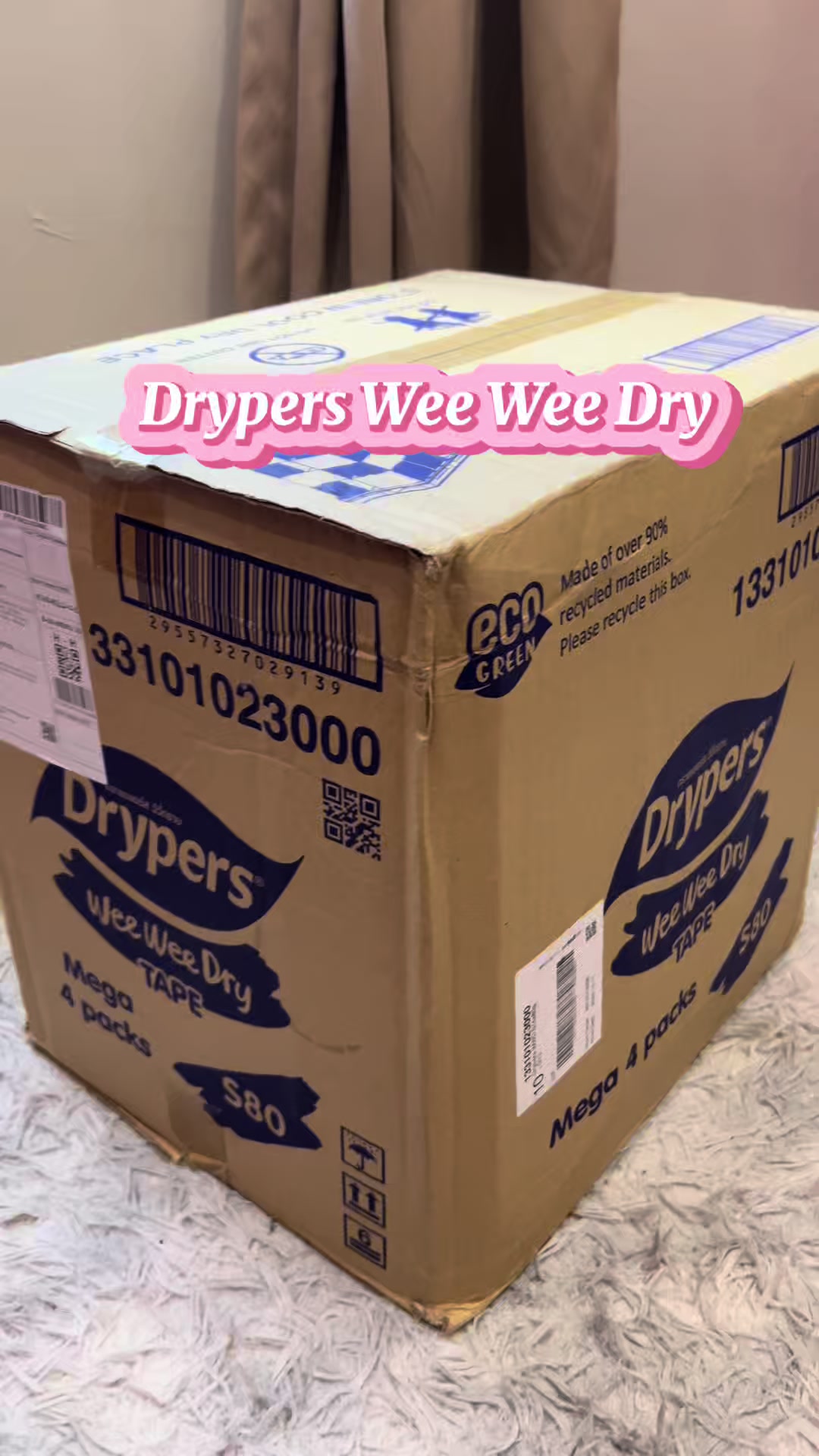Lagi murah bila standby stock mcm ni kan mommies? 🥹 #diapers #drypers #pampers #fyp 