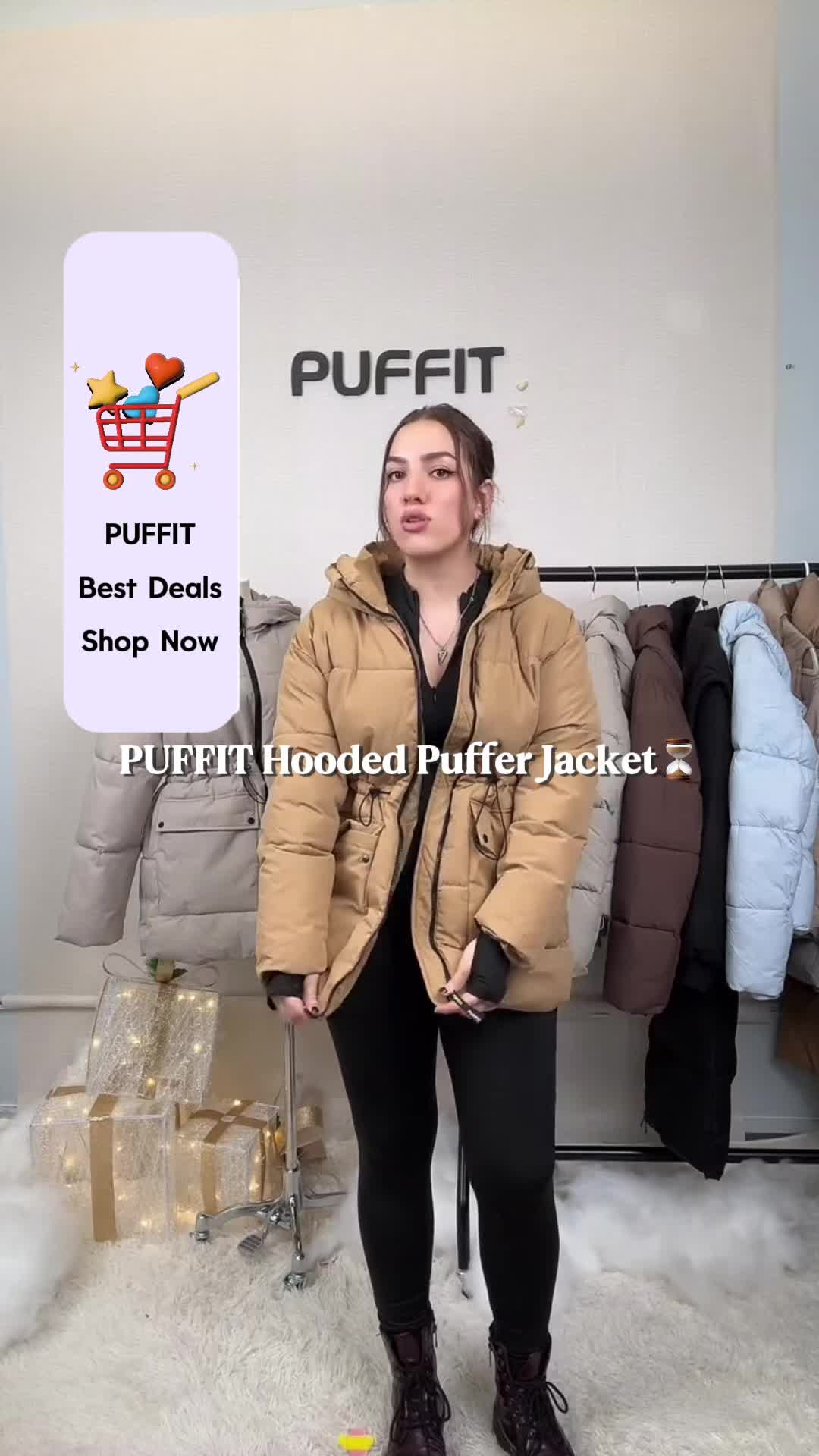 The PUFFIT MidLength Puffer Jacket is the perfect blend of comfort and versatility for any cold-weather look. Elevate your winter wardrobe effortlessly! 🔥✨#PUFFIT #ChicAndCozy #WinterEssentials #perfectday #flashsale #wishlist #tiktokfashion #tiktokspring #puffit #TikTokShopRestock