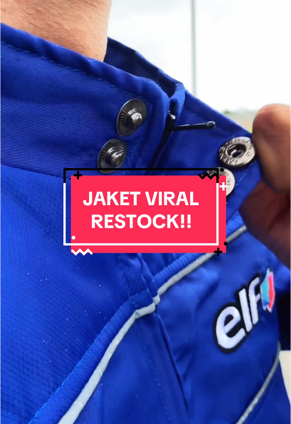 Peminat ELF⁉️ Jangan TERLEPAS lagi!! Dapatkan sekarang!! Warna yang paling LAKU KERAS sekarang!! #jaket #elf #matmoto #y15zr #permotoran #vintage #rxz_members_official 