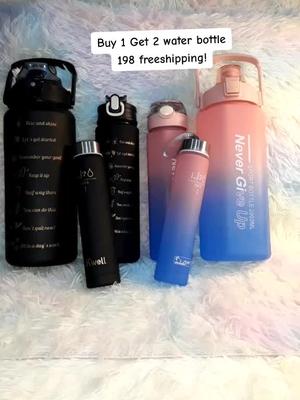 #buy1get2tumbler #waterbottle @enjoyhappy #fyp 