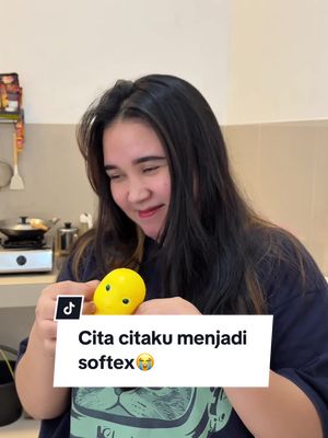 si ayang punya mainan “cita citaku menjadi softex” wkwk ngakak🤣 #dikyelma #pasutri