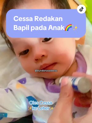 Nafas anak grok grok oles Cessa Happy Nose aja bunda 😍 #cessa #cessaselembutkasihmama #cessaoil #cessacipung #cessaessentialoil #cessababy #cessakids #cessapromo 