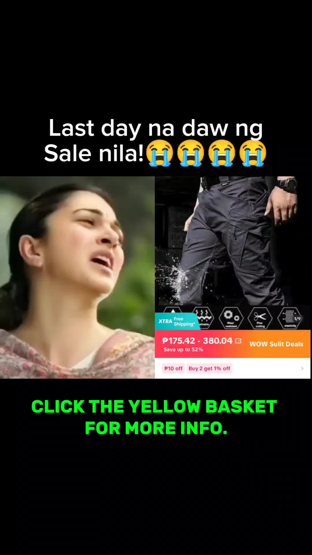 CLICK THE YELLOW BASKET! #trending #fypmokotiktok #fouryou #fypppppp #sale 