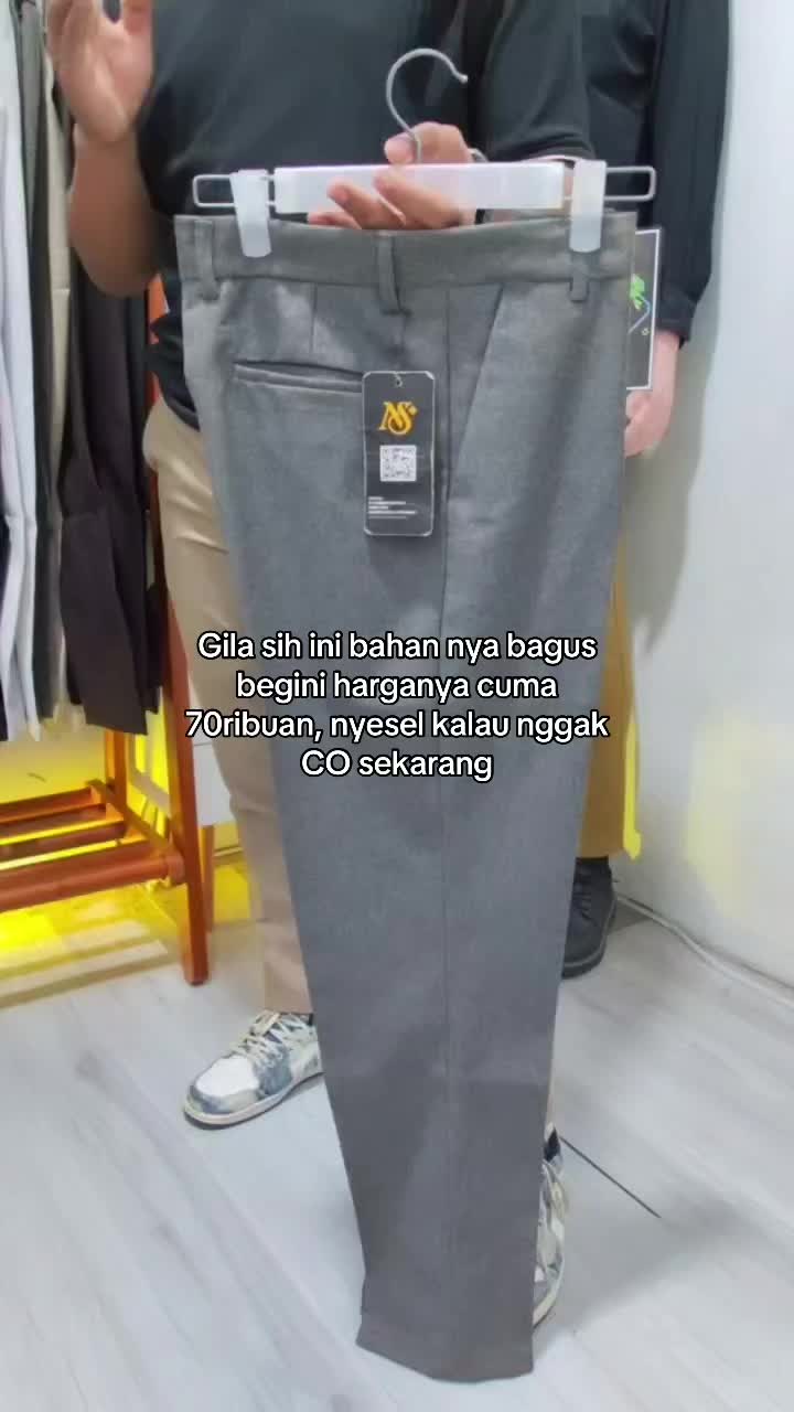 #nsstar #celanabahan #celanaformalslimfit #celanabahanslimfit 