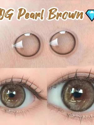 Fog Pearl Brown 14.0mm#Midroo#คอนแทคเลนส์รายเดือน#ค่าสายตาปกติ#คอนแทคเลนส์ขายดี ค่า#ตกแต่งตา