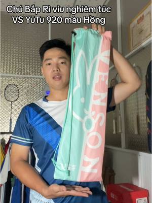 Vợt VS Yutu 920 Hồng #chubapreview #xuhuong #learnontiktok #badminton #sportsontiktok #vsyutu920rabbit 