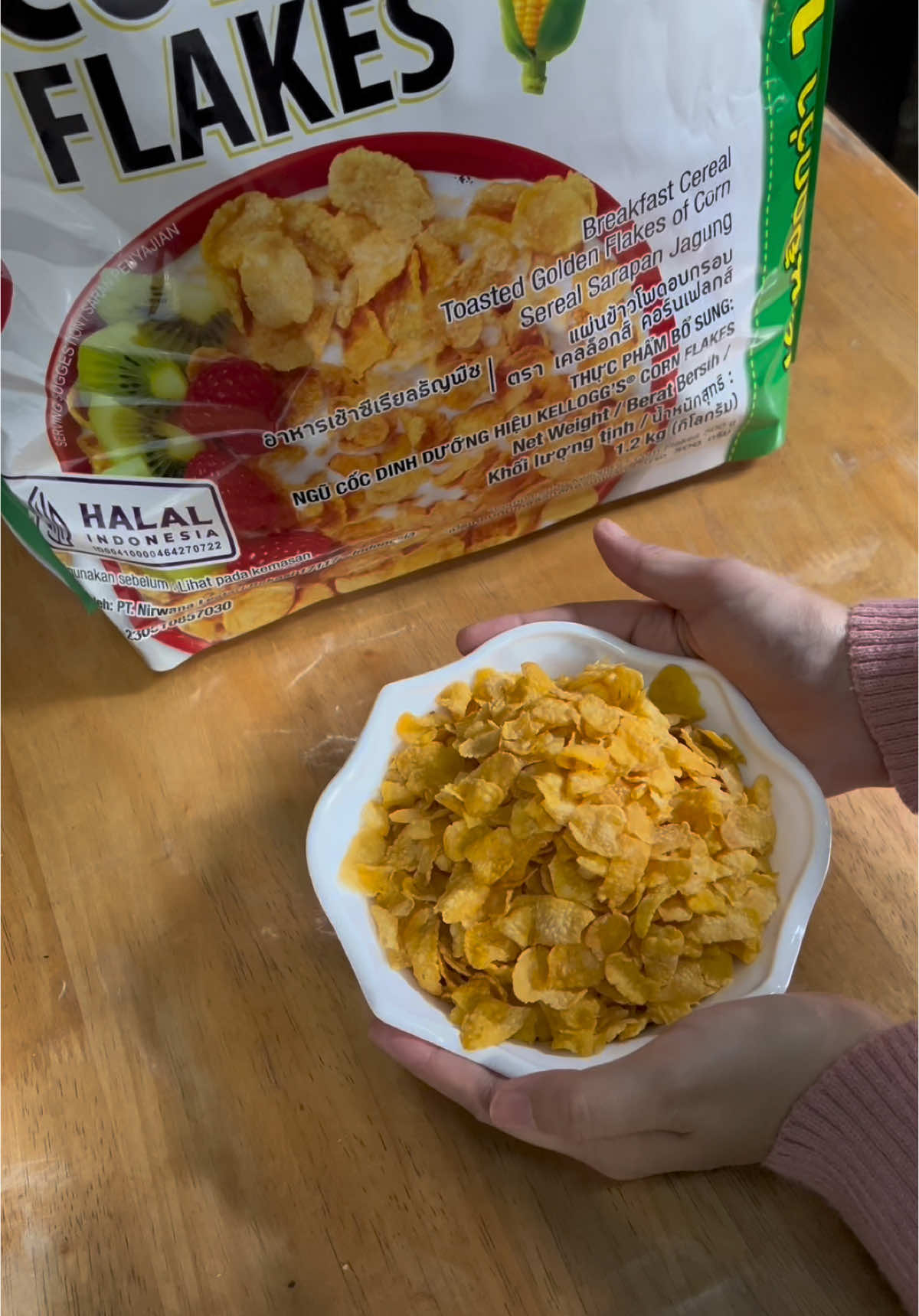 KELLOGG'S CORNFLAKE 1.2KG 1 PAKS #cornflaks #cornflakesmadu #cornflakescookies #cornflakesmurah #cornflakescrunchy #kelloggs #kelloggscornflakes 