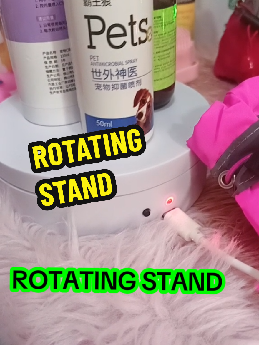rotating stand,pet oral,pet spray#rotatingstand#stand #pets