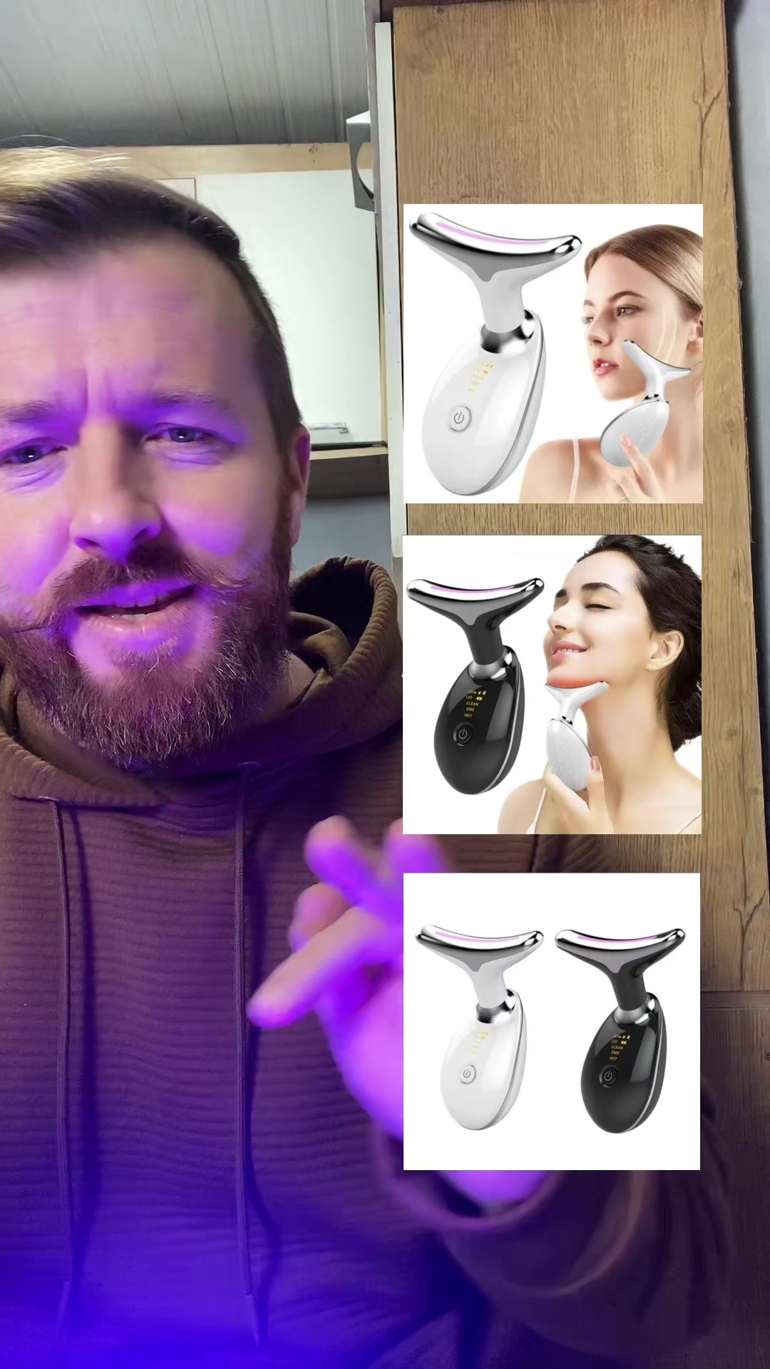 Novo Massageador levanta a papada quase de graça 