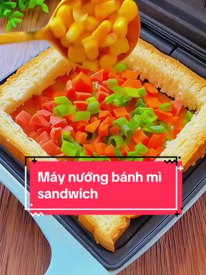 Máy nướng bánh mì sandwich #maynuongbanhmi #maynuongbanhmisandwich #maynuongsandwich #ntdogiadung #dogiadungtienich #dogiadungtrongnha 