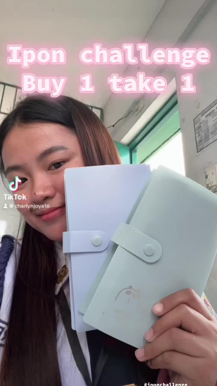 Buy 1 take 1 ipon challenge book!! #iponchallenge #iponbinderchallenge #buy1take1 