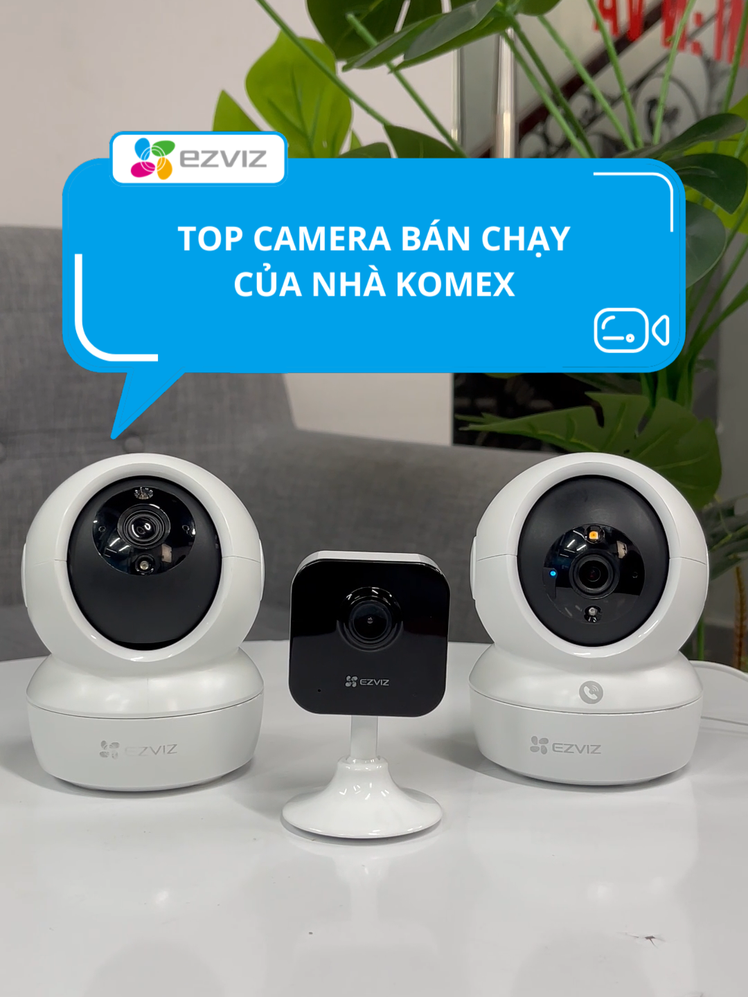 Top camera Ezviz b.á.n chạy của nhà Komex #ezvizkomex #komexcamera #cameraezviz #cameratrongnha #ezviz
