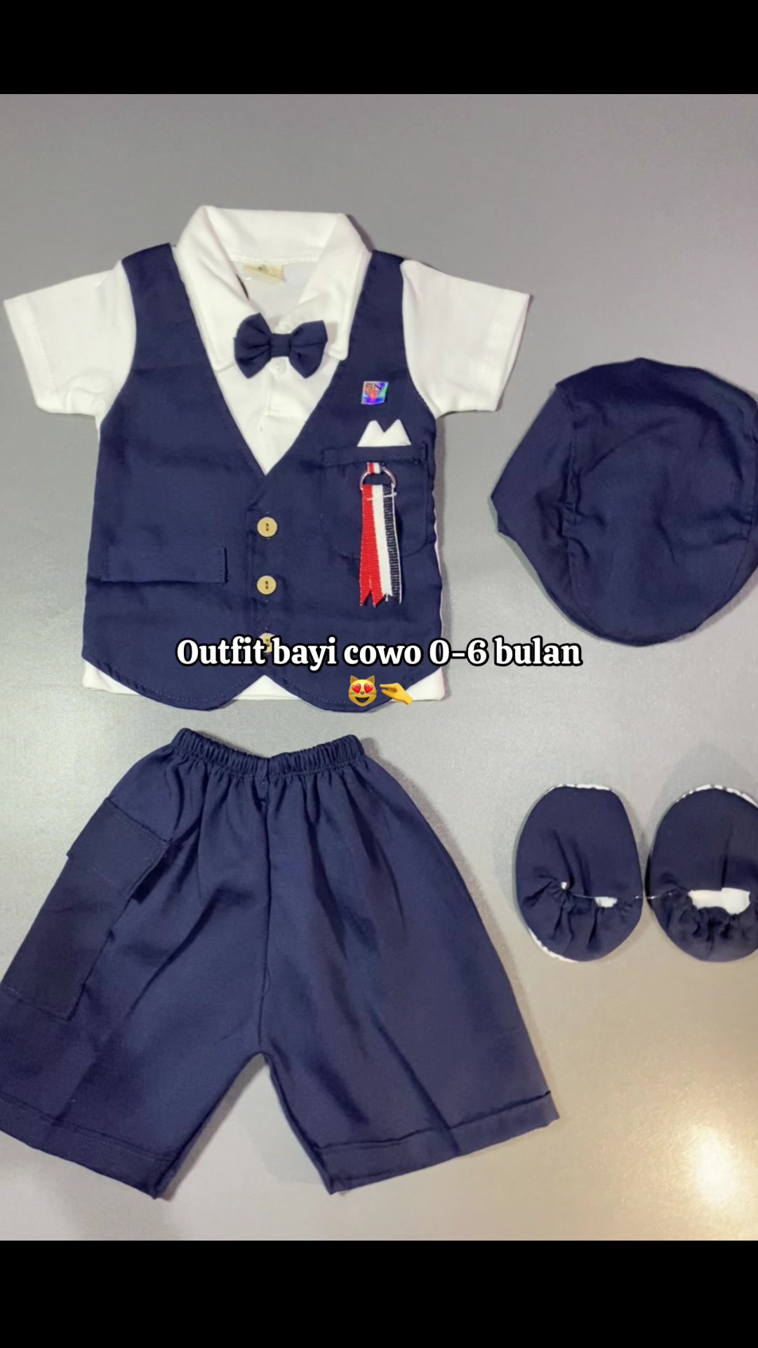 Gemeshh amat😻🤏 #outfitbayicowok #outfitbayi #setrompi #fyppppppppppppppppppppppp 