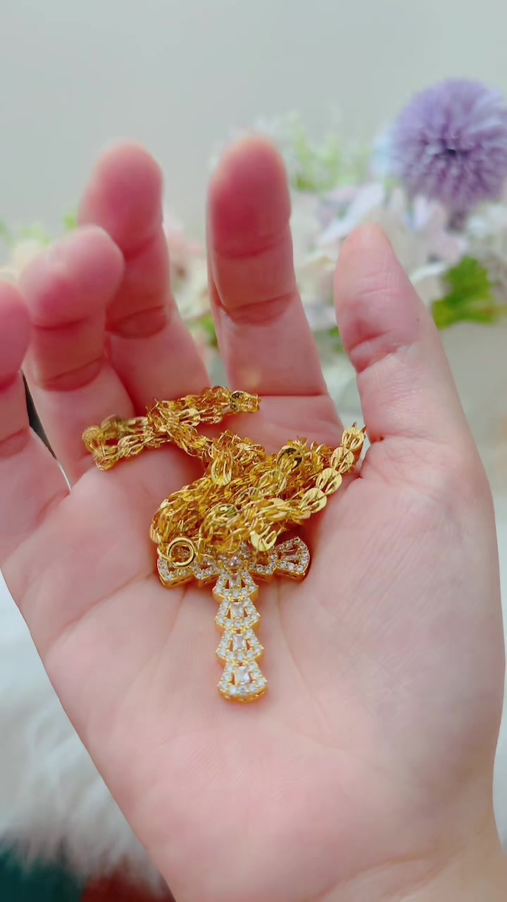 Dây phụng thánh giá ý nghĩa - titan cao cấp #daychuyen  #titan  #trangsucvangbac  #trangsuconline  #xuhuong  #trangsucthaovan 