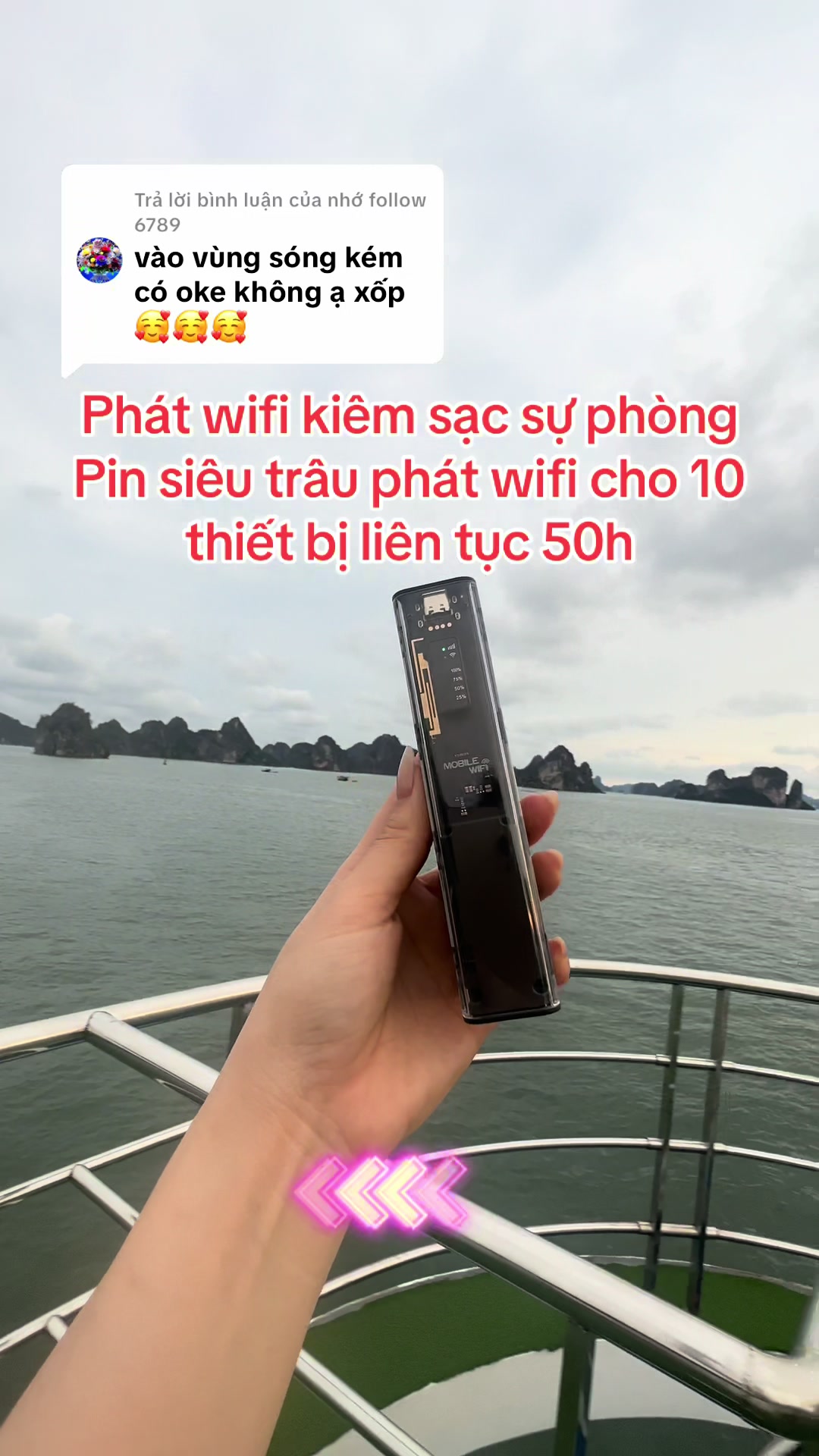 Trả lời @nhớ follow 6789 Phát wifi kiêm sạc dự phòng siêu khoẻ,mang theo khắp nơi cho 10 thiết bị cùng lúc #phatwifididong4g #phatwifikhongday #xuhuong 