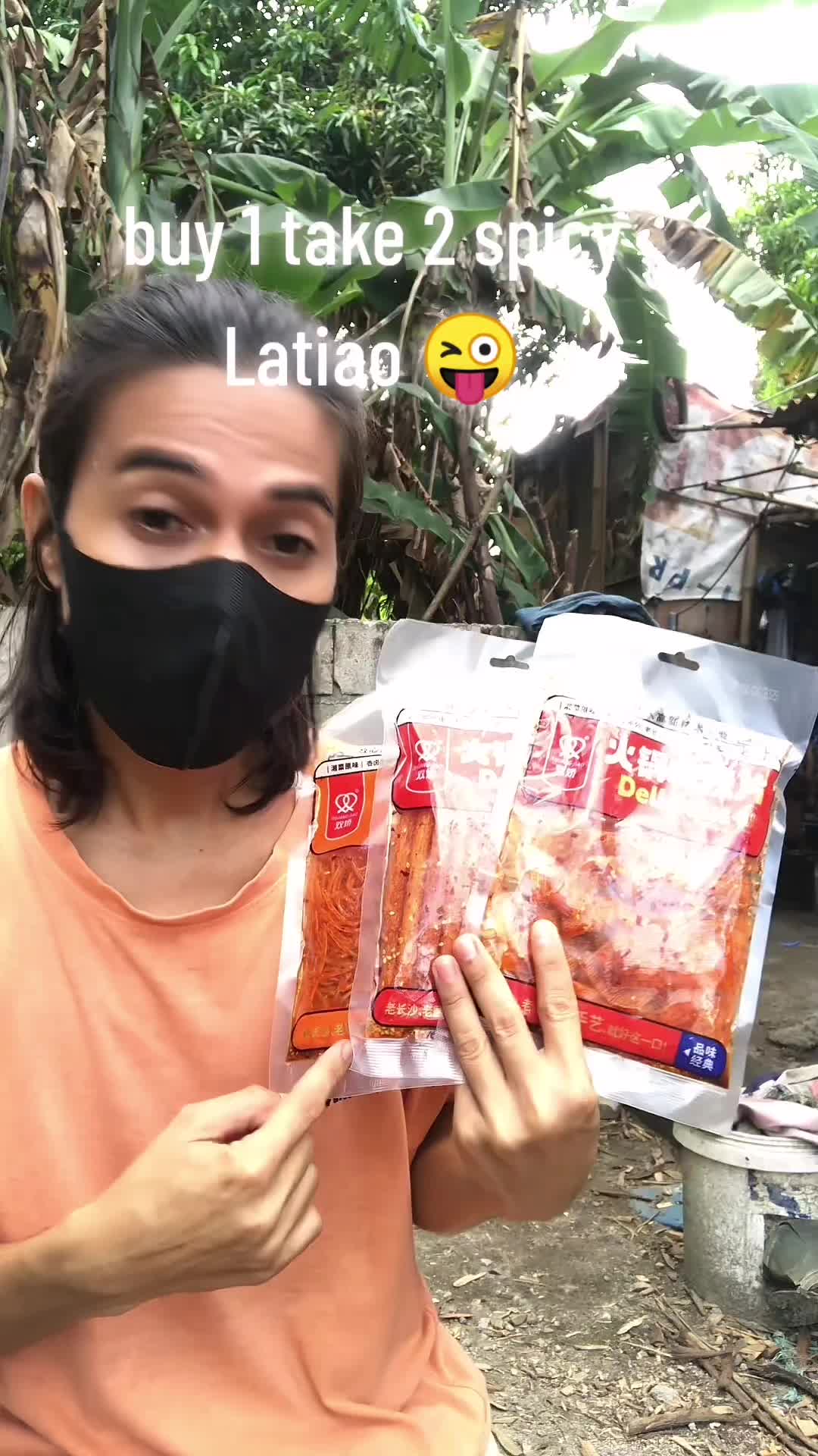 【Buy 1 Take 2】-   Latiao Spicy nandito ang basket mag check out na gowwwww #buy1take2 #Latiao #spicy 