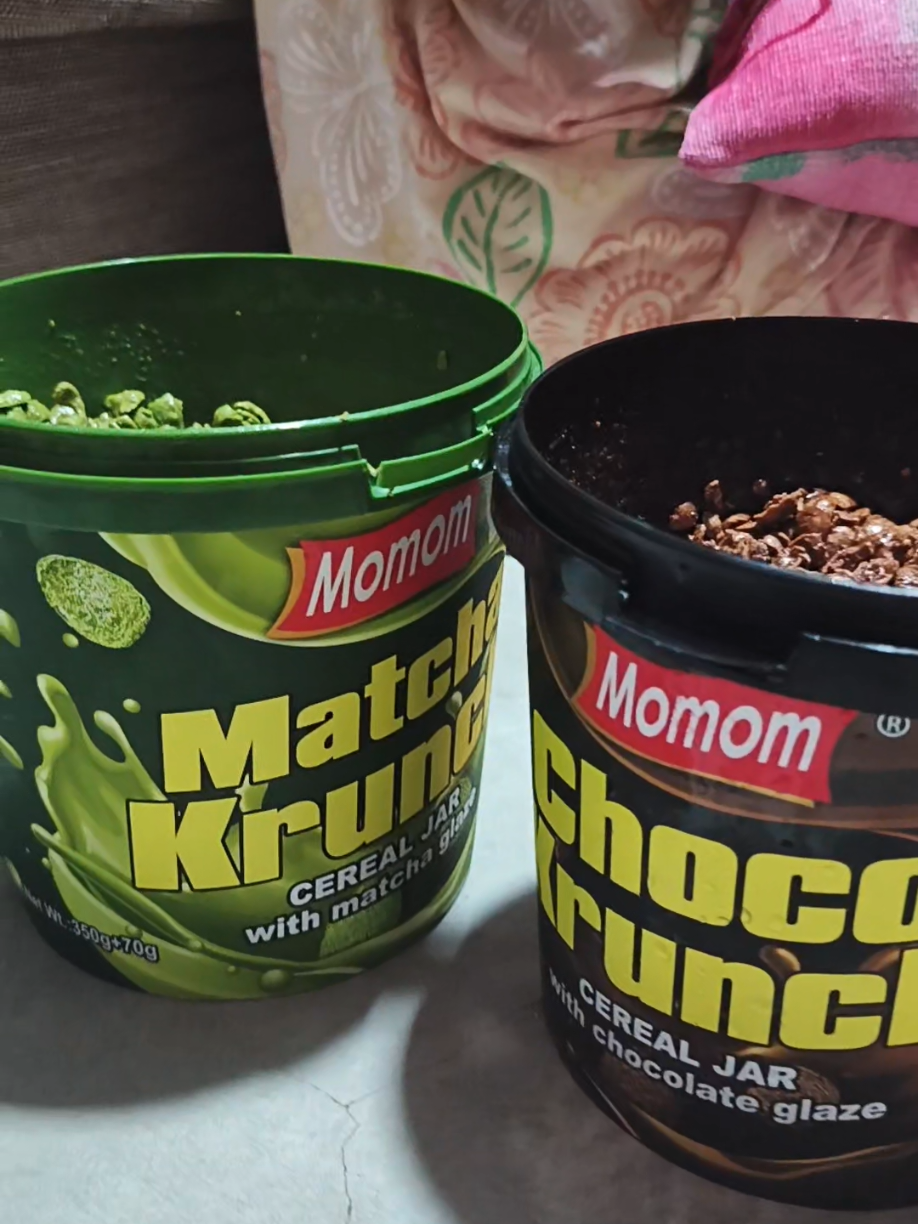 MOMOM Choco Krunch Cereal Jar #macha #chocolate #snack 