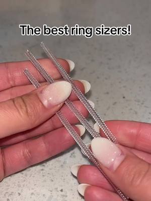 I’m so happy that I can finally wear my engagement ring!! #ringsizer #sizer 