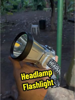 Kakailanganin mo talaga ng ganitong flashlight hindi lang pang outdoor activities pang emergency kit nadin #fyp #headlamps #flashlight #rechargeableflashlight #flashlighttrend 
