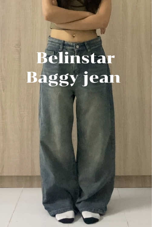 กางเกงตัวโปรดดด 🤩😍 #belinstarjeans #belinstar #outfit #fyp #ฟีดดดシ #กางเกงขากระบอกใหญ่ #ootd #กางเกงยีนส์เอวต่ํา 