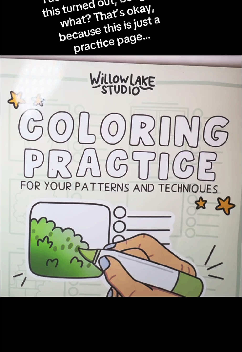 Level up your coloring game with this coloring practice book for your patterns and techniques. Keep all of your swatches and pattern ideas in one massive book. Order now! #CapCut 