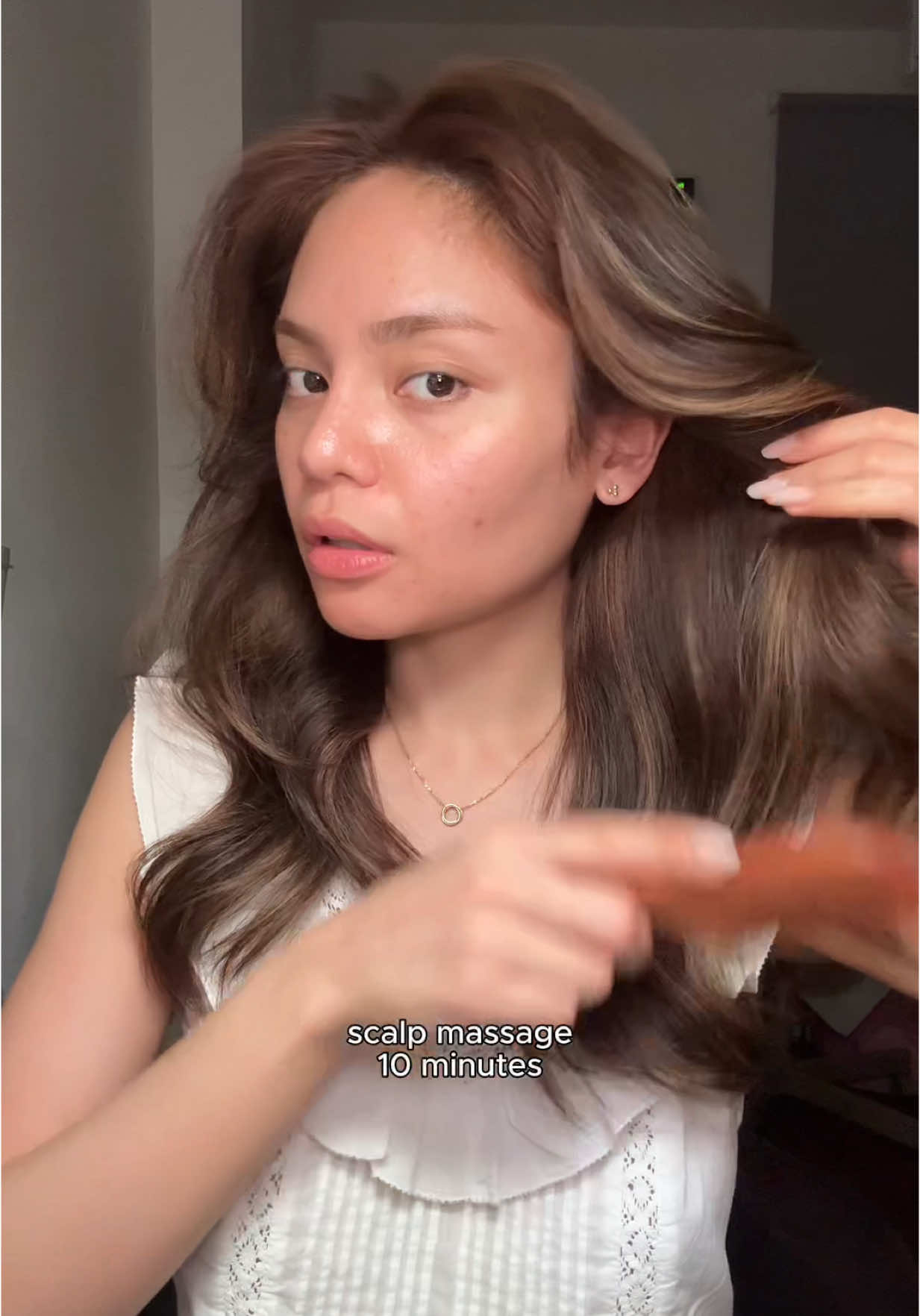 Replying to @ctrl_aelt3r_eg0 this is my clubbing 🪩💃  Cast In Order Of Appearance: random wooden brush Tillo hair clip OGX coconut miracle oil Dentiste floss Xiaomi water flosser Perfect Smile purple white toothpaste Hada Labo oil cleanser Snail White micellar cleansing gel &honey x VT Cosmetics shampoo/deep moist treatment Fairy Skin milky body soap Panoxyl benzoyl peroxide face wash Random derma roller HappyLife 5% minoxidil Kerastase genesis scalp serum Richair by benefique scalp essence Pantene miracle rescue 10-in-1 spray Olaplex no. 6/no.7 Dyson airwrap Saipo Holy Hydra mist COSRX peptide serum SKIN1004 centella ampoule Medicube age-r booster pro Galderma retacnyl 0.05% tretinoin Saipo True Dew moisturizer  Heve Blue penta berry panthenol repair lip treatment Luxe Organix eyelash serum #asmr #beautyroutine #haircare #hairtok #hairgrowth #haircareroutine #hairgrowthtips #skincare #skincareroutine #antiaging #oralcare #showerroutine #bodycare 