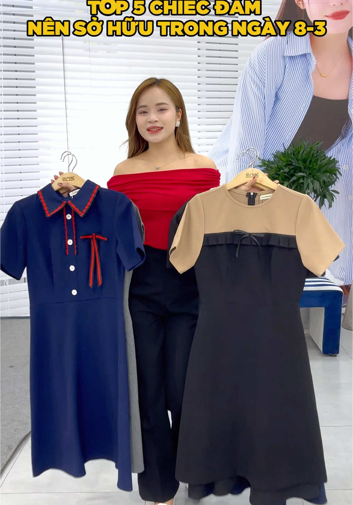 Chị em đang tìm kiếm đầm đi chơi 8-3 thì không nên bỏ qua video này nha. Số lượng có hạn, chị em nhanh tay nha. #GUMAC #Thoitranghanhphuc #tiktok #muataitiktokshop #tuhaohangviet #buylocal #đầm #muangay 