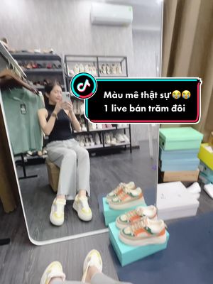 Mix màu đỉnh thật luôn💓 #ishoesjean #Hang #xuhuongtiktok #thethaomoi #giaydonde #fypシ #viral #xuhuong2023 