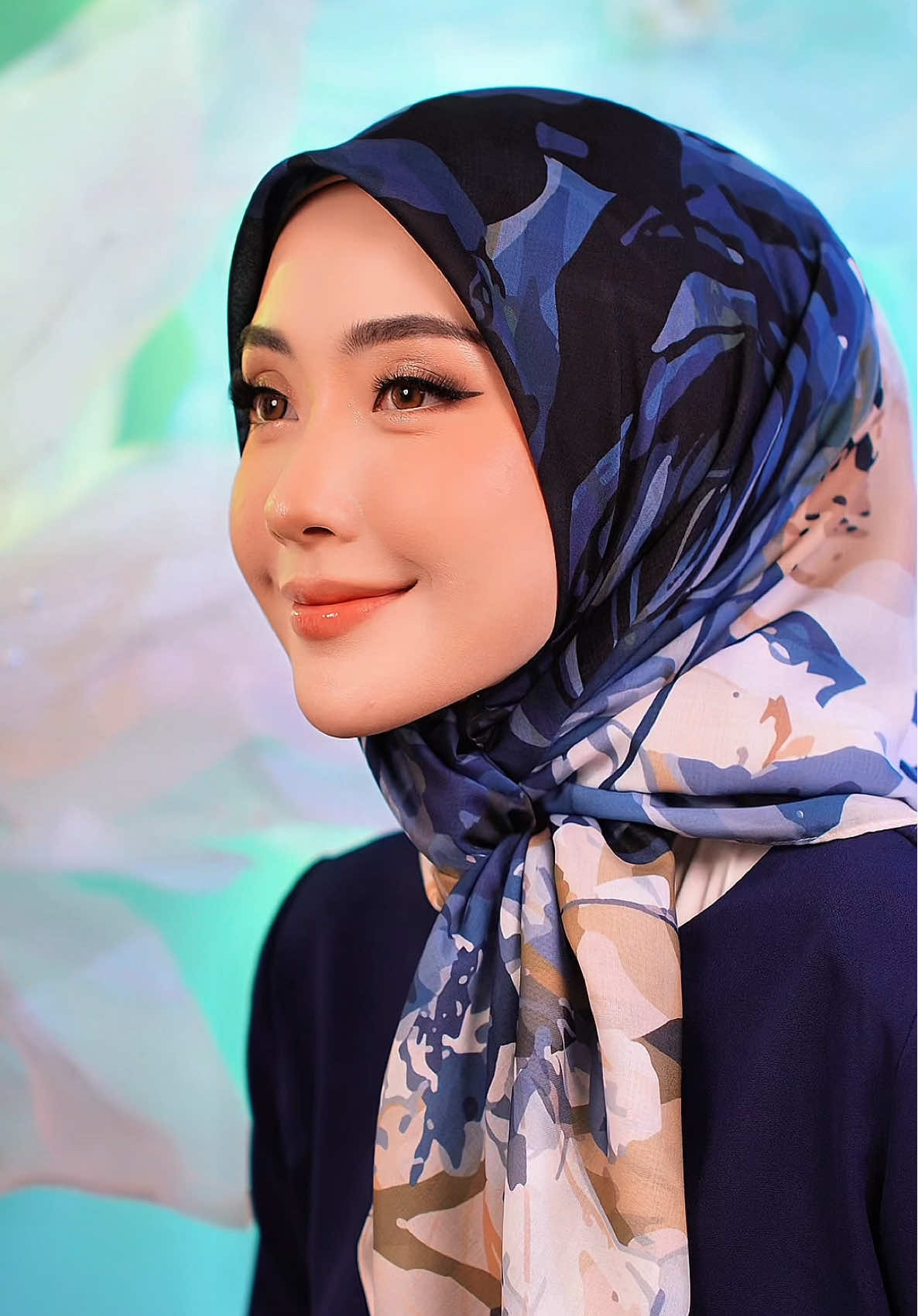 Cantiknya miss ayu sesuai dgn nama. Akak sayang nak cepat tekan sini. #behijab #fyp #bawalraya #bawalcottonvoile #raya2025 #pov 