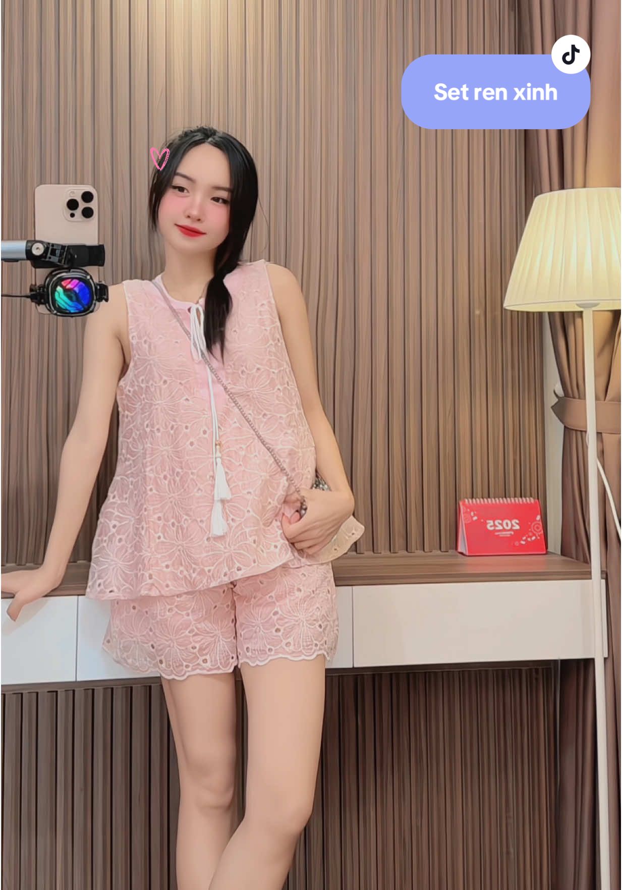 Set ren xinh, mát mẻ thoải mái #setbonu #setbonuthoitrang #setboxinh #setboren #quynhsena 