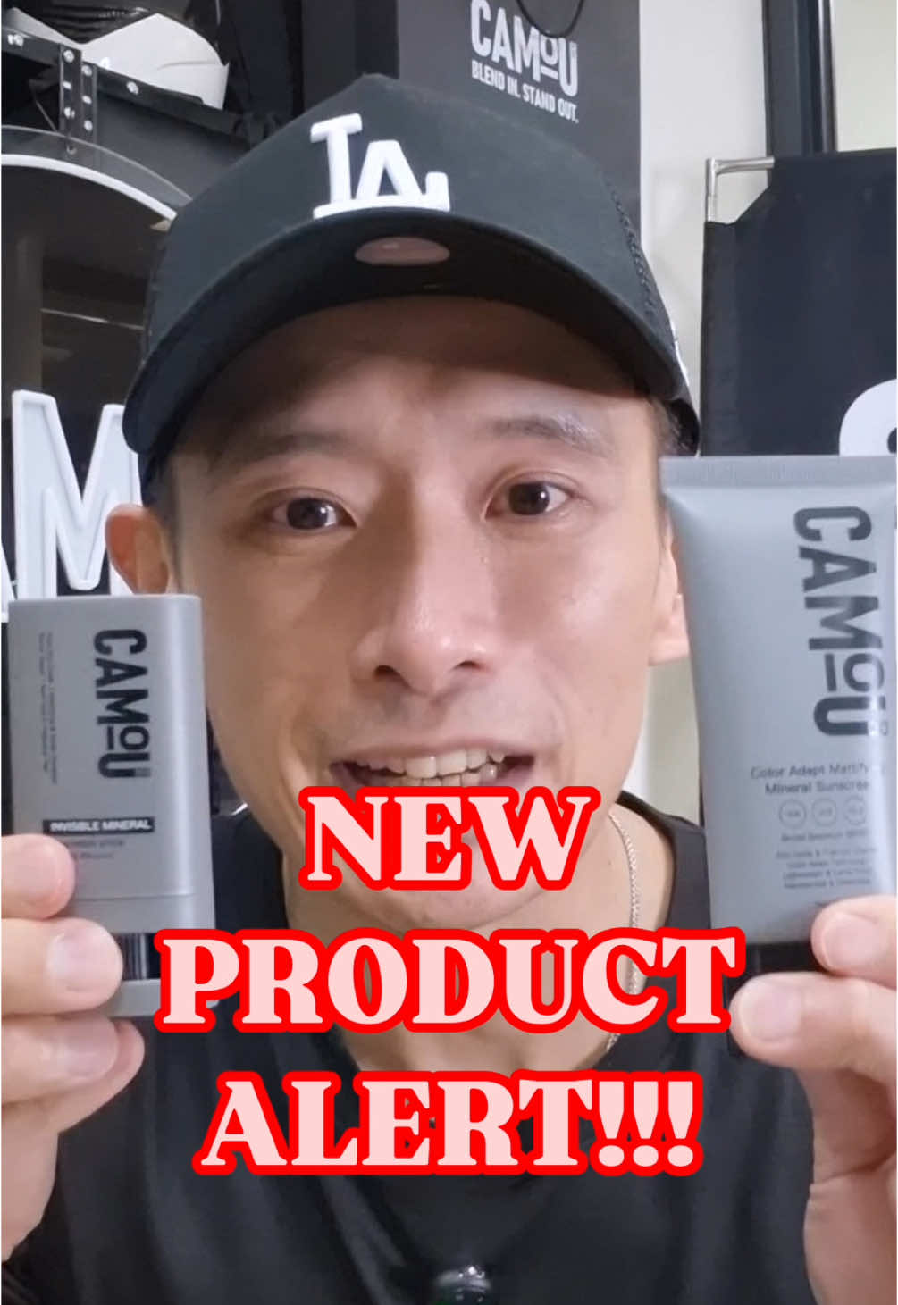 🚨 NEW PRODUCT ALERT ‼️  Finally, MINERAL SUNSCREENS for those with extra sensitive skin! Get first dibs at special prices of our new products! 🔥Color-Adapt  Tinted Mineral Sunscreen 🔥Mattifying Mineral Sun Stick with Niacinamide Plus, FREE 7D NIACINAMIDE SOAP for every purchase of these new products on our EXCLUSIVE TIKTOK LIVESELL SESSION on FEB 12, WED, 7:45 PM! Register for our live and see you there!!! 🛒🛒🛒 #camouformen #blendinstandout #camou #mensgrooming #fyp #skincare #viral #grooming #mensskincare #camoumen #spf #sunscreen #newproduct #sunstick #mattifying #mattifyingsunstick #physicalsunscreen #mineralsunscreen #sunblock #mineralsunblock